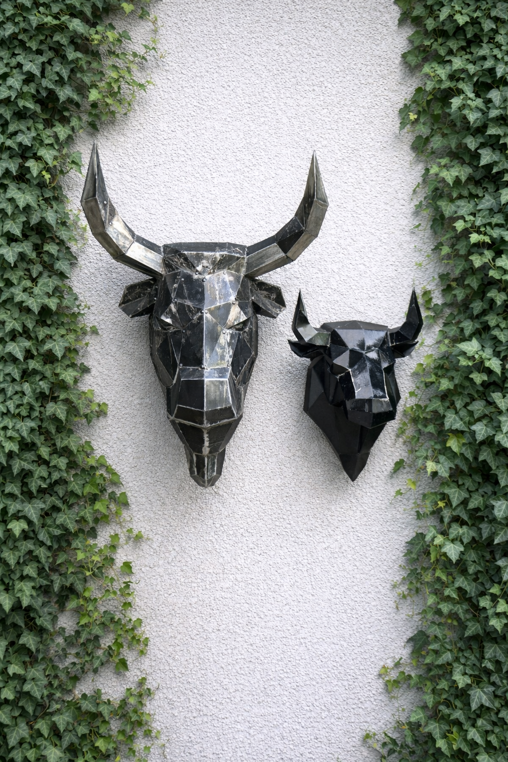 🐂 

Tête de taureau en acier – Grand modèle